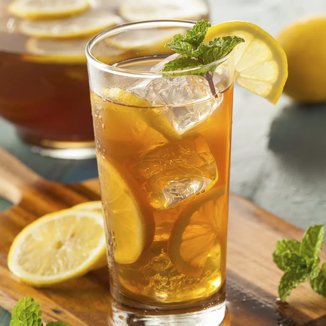 Mint iced tea